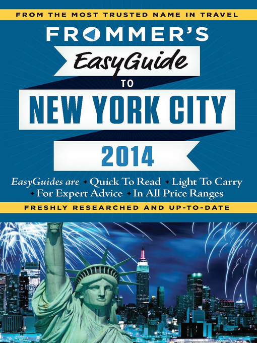 Title details for Frommer's EasyGuide to New York City 2014 by Pauline Frommer - Wait list